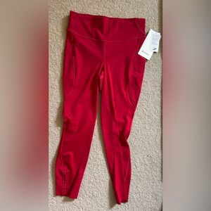 lululemon athletica Fast and Free High-Rise Tight 25" 5 Pocket - Dark Red